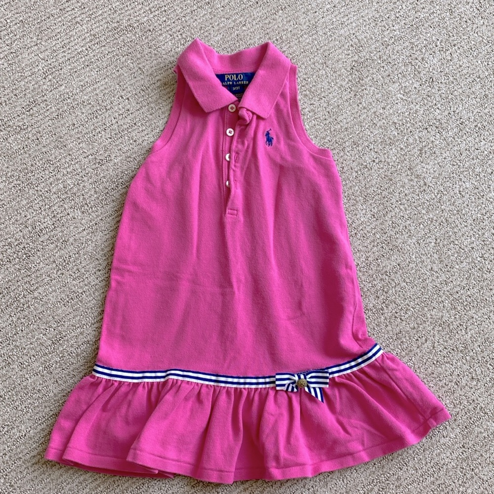 Polo toddler girl summer dress
